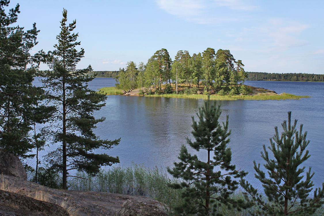 Vyborg, park Monrepos